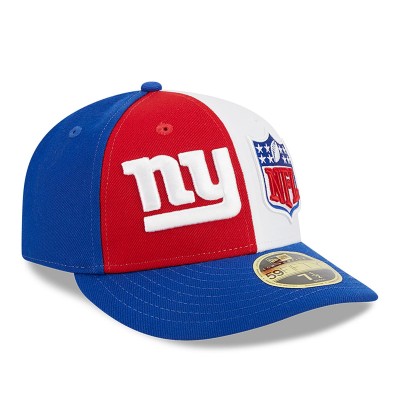 Бейсболка New York Giants New Era 2023 Sideline Low Profile 59FIFTY - Red/Royal
