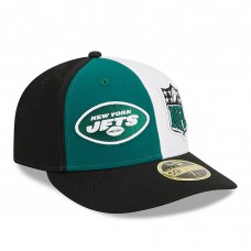 Бейсболка New York Jets New Era 2023 Sideline Low Profile 59FIFTY - Green/Black