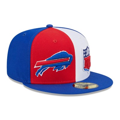 Бейсболка Buffalo Bills New Era 2023 Sideline 59FIFTY - Red/Royal