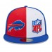 Бейсболка Buffalo Bills New Era 2023 Sideline 59FIFTY - Red/Royal