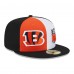 Бейсболка Cincinnati Bengals New Era 2023 Sideline 59FIFTY - Orange/Black