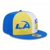 Бейсболка Los Angeles Rams New Era 2023 Sideline 59FIFTY - Gold/Royal