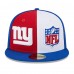 Бейсболка New York Giants New Era 2023 Sideline 59FIFTY - Red/Royal