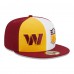 Бейсболка Washington Commanders New Era 2023 Sideline 59FIFTY - Gold/Burgundy