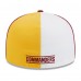 Бейсболка Washington Commanders New Era 2023 Sideline 59FIFTY - Gold/Burgundy
