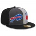 Бейсболка Buffalo Bills New Era 2023 Sideline 59FIFTY - Gray/Black