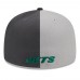 Бейсболка New York Jets New Era 2023 Sideline 59FIFTY - Gray/Black