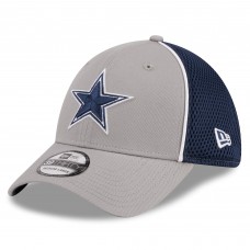 Бейсболка Dallas Cowboys New Era  Pipe 39THIRTY - Gray