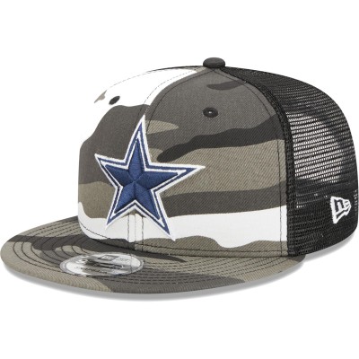 Бейсболка Dallas Cowboys New Era Urban Camo 9FIFTY Trucker