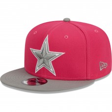 Бейсболка Dallas Cowboys New Era 2-Tone Color Pack 9FIFTY - Pink/Gray