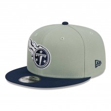 Бейсболка Tennessee Titans New Era 2-Tone Color Pack 9FIFTY - Green/Navy