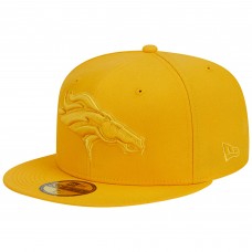 Бейсболка Denver Broncos New Era Color Pack 59FIFTY - Gold