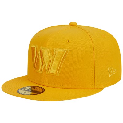 Бейсболка Washington Commanders New Era Color Pack 59FIFTY - Gold