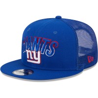 Бейсболка New York Giants New Era Royal Grade Trucker 9FIFTY Snapback