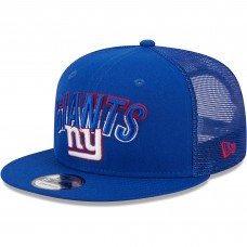 Бейсболка New York Giants New Era Royal Grade Trucker 9FIFTY Snapback