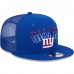Бейсболка New York Giants New Era Royal Grade Trucker 9FIFTY Snapback