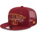 Бейсболка Washington Commanders New Era  Grade Trucker 9FIFTY - Burgundy