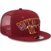 Бейсболка Washington Commanders New Era  Grade Trucker 9FIFTY - Burgundy
