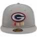 Бейсболка Green Bay Packers New Era Color Pack 59FIFTY - Gray