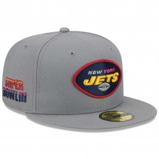 Бейсболка New York Jets New Era Color Pack 59FIFTY - Gray