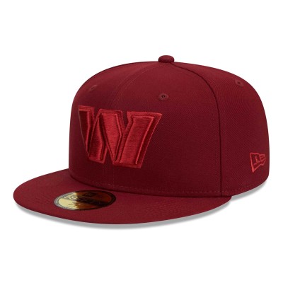 Бейсболка Washington Commanders New Era Color Pack 59FIFTY - Cardinal