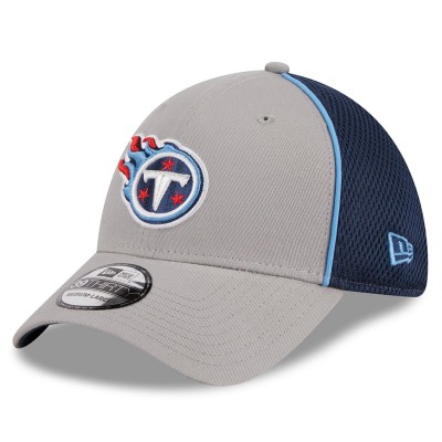 Бейсболка Tennessee Titans New Era  Pipe 39THIRTY - Gray