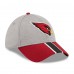 Бейсболка Arizona Cardinals New Era Striped 39THIRTY - Heather Gray/Cardinal