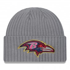 Шапка Baltimore Ravens New Era Color Pack Multi Cuffed Knit - Gray
