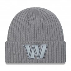 Шапка Washington Commanders New Era Color Pack Cuffed Knit - Gray