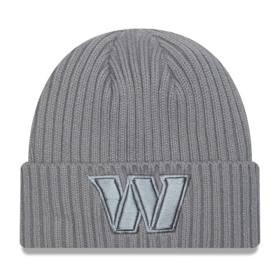 Шапка Washington Commanders New Era Color Pack Cuffed Knit - Gray