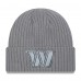 Шапка Washington Commanders New Era Color Pack Cuffed Knit - Gray