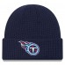 Шапка Tennessee Titans New Era Prime Cuffed Knit - Navy Шапка Tennessee Titans New Era Prime Cuffed Knit - Navy