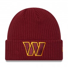 Шапка Washington Commanders New Era Prime Cuffed Knit - Burgundy
