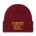 Шапка Washington Commanders New Era Prime Cuffed Knit - Burgundy Шапка Washington Commanders New Era Prime Cuffed Knit - Burgundy