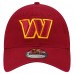 Бейсболка Washington Commanders New Era Distinct 9TWENTY -  Burgundy