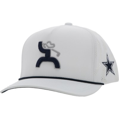 Бейсболка Dallas Cowboys HOOey Golf Trucker - White