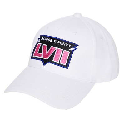 Бейсболка Rihanna Savage x FENTY Unisex Game Day LVII Snapback - White