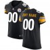Pittsburgh Steelers Nike Black Vapor Untouchable Custom Elite Jersey