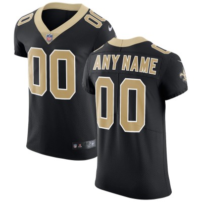 Именная игровая джерси New Orleans Saints Nike Black Vapor Untouchable Elite