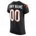 Именная игровая джерси Cincinnati Bengals Nike Vapor Elite - Black