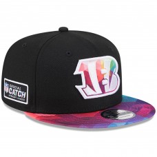 Бейсболка Cincinnati Bengals New Era 2023 NFL Crucial Catch 9FIFTY - Black