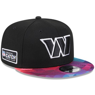 Бейсболка Washington Commanders New Era 2023 NFL Crucial Catch 9FIFTY - Black