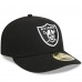 Бейсболка Las Vegas Raiders New Era 2023 NFL Crucial Catch Low Profile 59FIFTY - Black