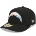 Бейсболка Los Angeles Chargers New Era 2023 NFL Crucial Catch Low Profile 59FIFTY - Black