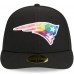 Бейсболка New England Patriots New Era 2023 NFL Crucial Catch Low Profile 59FIFTY - Black