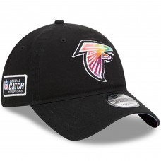 Atlanta Falcons New Era 2023 NFL Crucial Catch 9TWENTY Adjustable Hat - Black