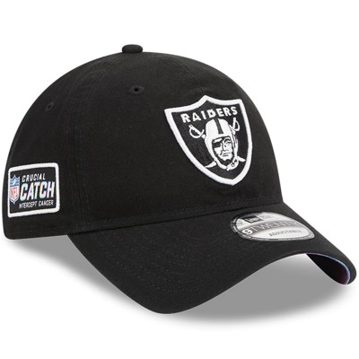 Бейсболка Las Vegas Raiders New Era 2023 NFL Crucial Catch 9TWENTY - Black