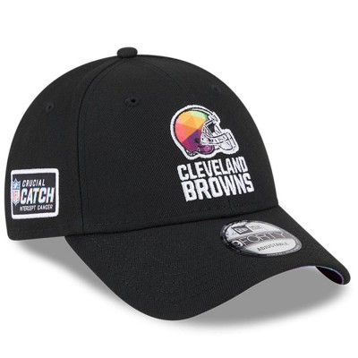 Бейсболка Cleveland Browns New Era 2023 NFL Crucial Catch 9FORTY - Black