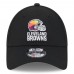 Бейсболка Cleveland Browns New Era 2023 NFL Crucial Catch 9FORTY - Black