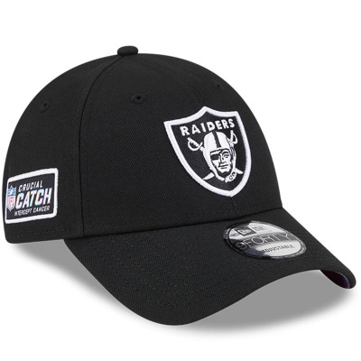 Бейсболка Las Vegas Raiders New Era 2023 NFL Crucial Catch 9FORTY - Black